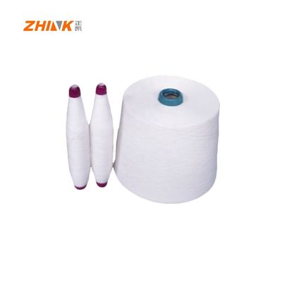 Recycled Polyester/Livaeco 65/35 Ne28S/1 RING SPUN Yarn For Knitting