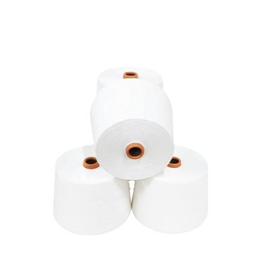 Polyester Blended Yarn Supply GRS 65% Recycled 35% Bamboo Ne30S 40D