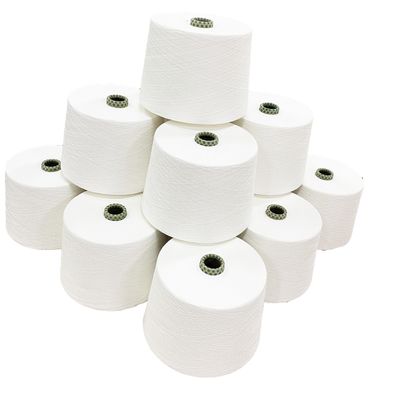 10.92 Evenness ECDP Ne 30/1 Siro Compact Spun Yarn For Weaving Polyester