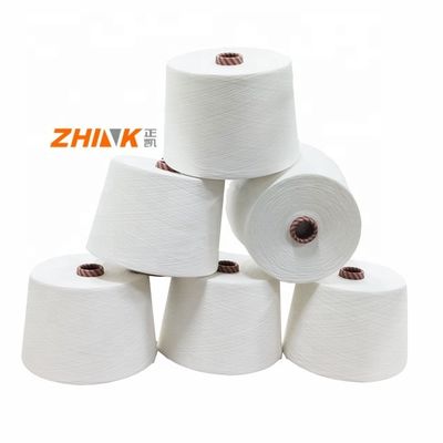 100%Cationic Polyester NE30/2 TFO Spun Yarn Raw Pattern Strength 25 Raw