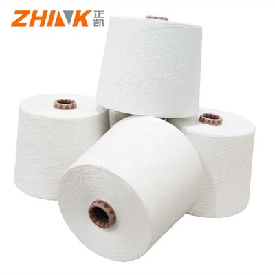 65% Cationic Polyester 35%Viscose NE 20/1 Ring Spun Yarn For Viscose Blended Yarn