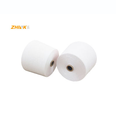 Evenness 8.58 Pure Viscose Rayon Yarn Ne 40/1 Slub Yarn for Knitting Average Count 40s