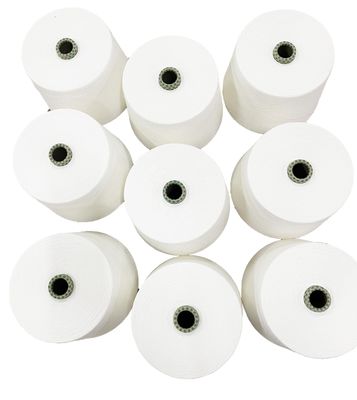 GRS 70% Polyester 30% Eco-friendly Viscose Ring Spun 50S Yarn for Knitting and Weaving