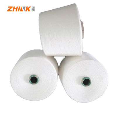 80% Recycled Polyester 20% Viscose Blended NE 20/1 Siro Spun Weaving Yarn Cone for T-Shirt Yarn