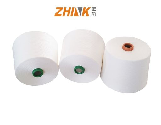 Polyester / Viscose 65/35 Ne40/2 TFO SPUN YARN Soft Comfortable For Weaving