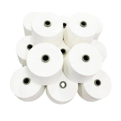 32s Ne Polyester Bamboo Compact Spun Yarn for T-shirt and Sock Manufacturing Line