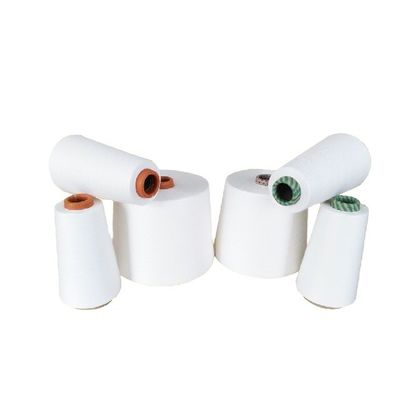 65% Cationic Polyester 35% Viscose NE 36/1 Siro Compact Yarn For Weaving