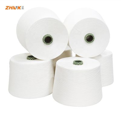 Polyester / Triangle Polyester / Lyocell A100 64 /30 / 6 NE 50/1 Siro Yarn For Weaving