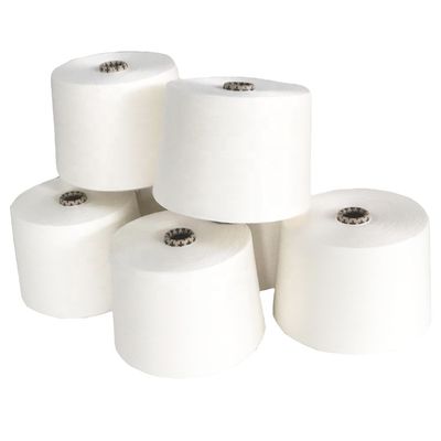 MVS 50/50 65/35 80/20 Ne30/1 Polyester/Bamboo Vortex Yarn For Weaving