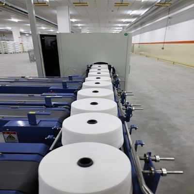 MVS 50/50 65/35 80/20 Ne30/1 Polyester/Bamboo Vortex Yarn For Weaving