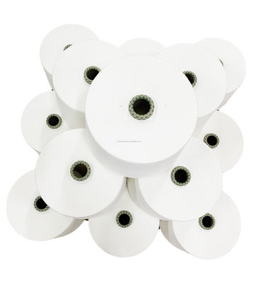 Raw White 60S Siro Compact Spun Blended Yarn Made Of Bamboo Fiber
