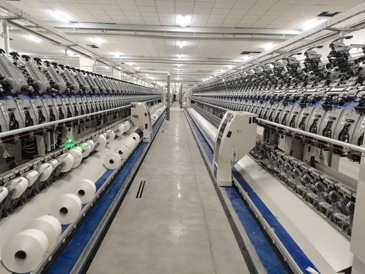 780 Twist Raw White MVS Viscose/Lyocell 60/40 Ne40/1 Vortex Yarn for Weaving/Knitting
