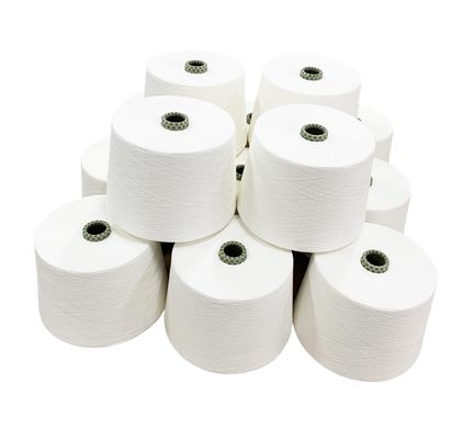 PV 80/20 Ne 25/1 Ring Spun Yarn for Weaving and Knitting in Blended Woven Fabrics