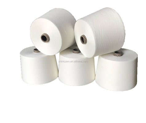 Lyocell LF / Bamboo 50 / 50 NE 21/1 Siro Compact SPUN Raw Yarn For Weaving