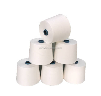 Lyocell LF / Bamboo 50 / 50 NE 21/1 Siro Compact SPUN Raw Yarn For Weaving