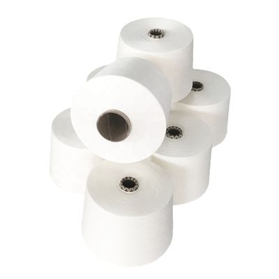 Ne 30/1 45% Cationic Polyester 35% Bamboo 20% Wool Core Spun Yarn for Weaving Exporter