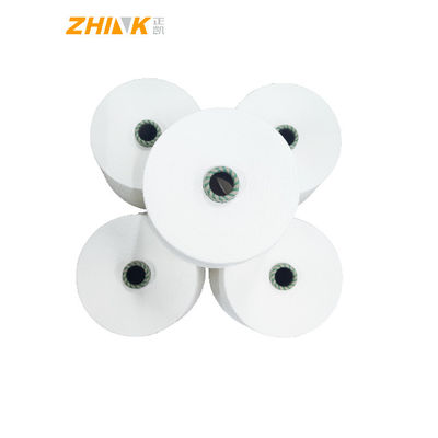 Strong 65/35 TR Polyester Viscose Ne 30/1 Slub Yarn for Durable Airjet Weaving Needs