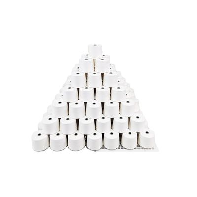 Knitting 100% Modal Fine Denier Siro Compact Yarn Raw White Yarn for Weaving Projects