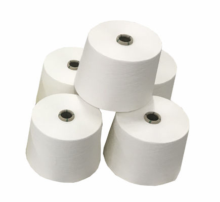 65% Rayon 35% Nylon Ne 40/1 Ring Siro Spun Raw Yarn for Knitting and Weaving Evenness 9.32