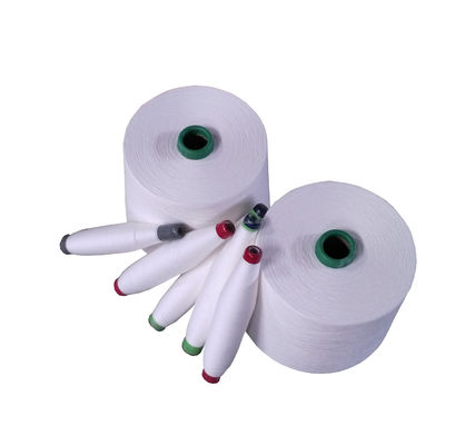 65% Rayon 35% Nylon Ne 40/1 Ring Siro Spun Raw Yarn for Knitting and Weaving Evenness 9.32