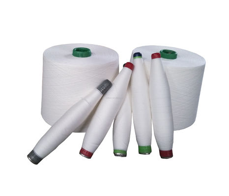 65% Rayon 35% Nylon Ne 40/1 Ring Siro Spun Raw Yarn for Knitting and Weaving Evenness 9.32