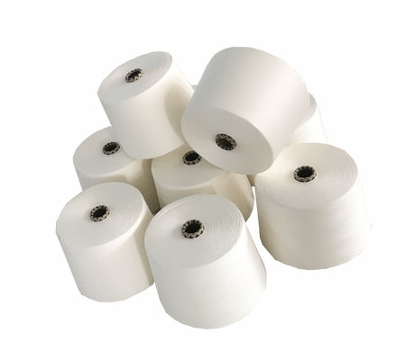 65% Rayon 35% Nylon Ne 40/1 Ring Siro Spun Raw Yarn for Knitting and Weaving Evenness 9.32