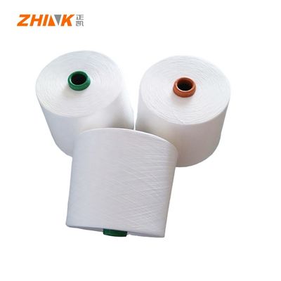 Sustainable Polyester / Viscose 80/20 Ne 40/1 Ring Spun Yarn for Weaving / Knitting