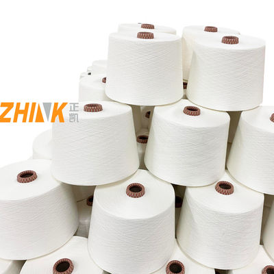 26 Strength Blended Unwaxed Polyester Viscose 80/20 Ne 40/1 Yarn for Weaving Knitting