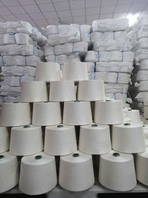 PV 70/30 30 40D s Spandex Core Spun Yarns Twisted and Covered for High Evenness 9.67