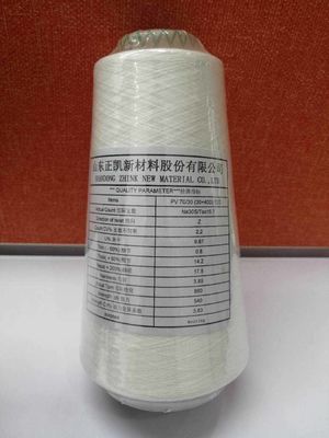 PV 70/30 30 40D s Spandex Core Spun Yarns Twisted and Covered for High Evenness 9.67