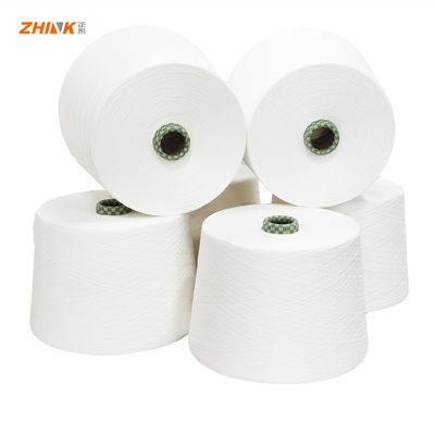 Direct Raw Yarn Knitting Combed Cotton / Tempering Viscose 70 / 30 Siro Compact Spun Yarn