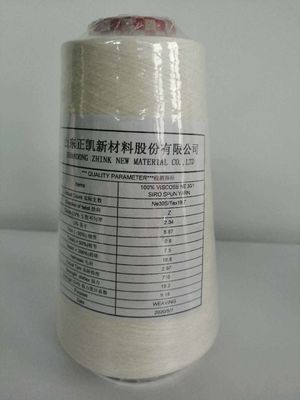 Zaozhuang Knitting 100% Viscose Ne 30/1 Siro Spun Rayon Yarn for Sustainable Weaving