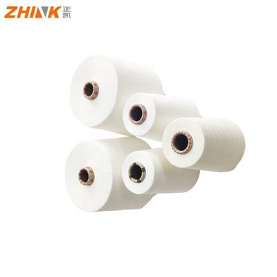 NE30/1 Injection Slub Yarn for Weaving 90% Polyester 10%Viscose and Regular Twist