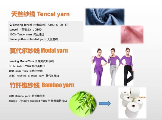 Polyester/Viscose Blended 20 70D Core Spun Yarn for Machine Weaving and Knitting Socks