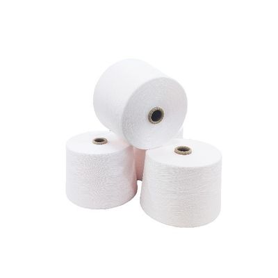 Ne60/2 TFO Weaving Yarn Made of 100% Viscose with Evenness 1.64 and Raw White Finish