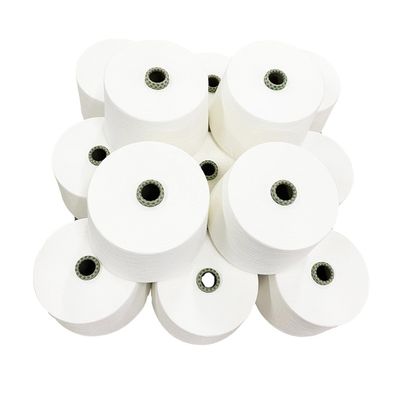 Yarn Suppliers Offer Recycled Polyester Ne60/1 Sior Compact Spun Yarn for Knitting