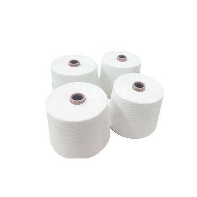 65% Cationic Polyester 35% Viscose NE32/1 970 Twist Spandex Core Spun Yarn for Weaving