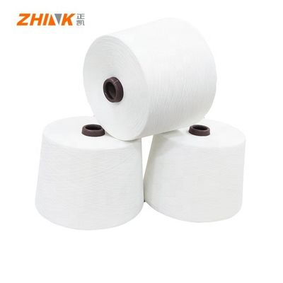 65% Cationic Polyester 35% Viscose NE32/1 970 Twist Spandex Core Spun Yarn for Weaving